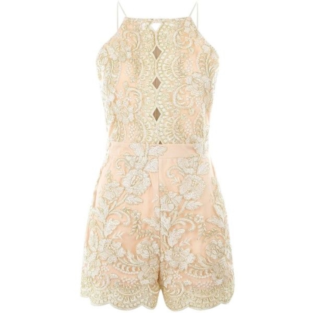 Parisian romper, never worn, size 8